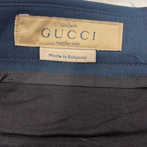 B1704 GUCCI - Uniform - VTG preppy - Picture 4 of 12